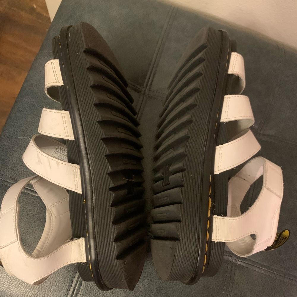 Dr. Martens White Blaire Sandals - Picture 5 of 14